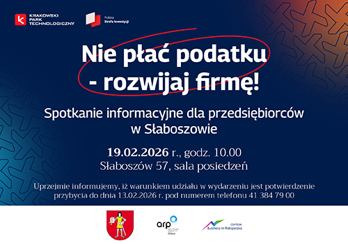 Spotkanie dla przedsiębiorców w Słaboszowie